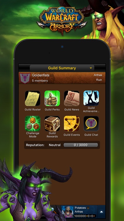 World of Warcraft Mobile Armory screenshot-3