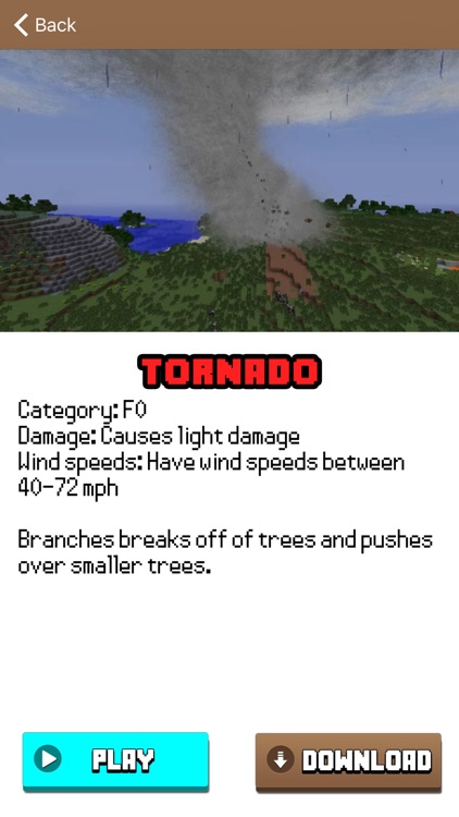 TORNADO MOD FREE for Minecraft Game PC Guide Edition