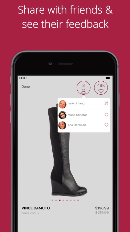 Shoes & Discount Alerts with Loox Shoe Shopping App - Swipe 30 Trending Shoes Everyday Handpicked by Fashion Stylists screenshot-4