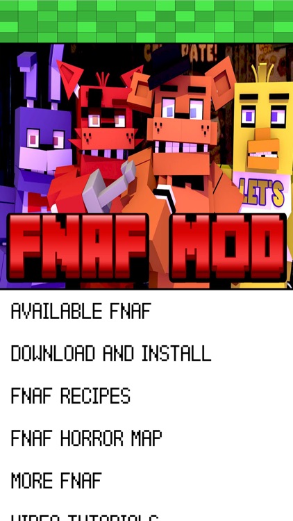 FNAF 5 MOD FREE for Minecraft PC Guide Edition