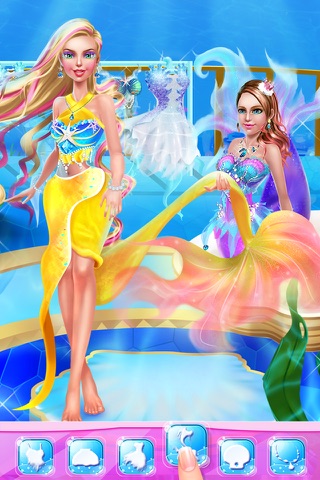 Mermaid Princess Salon - Ocean Makeup & Dress Up screenshot 2