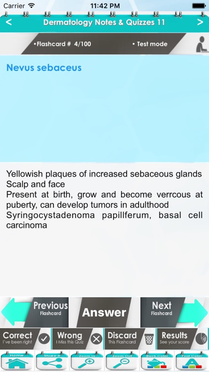 Dermatology Practice Test-4800 Flashcards Study Notes, Terms & Quizzes screenshot-4