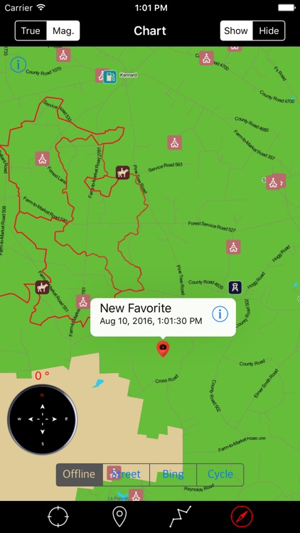 Davy Crockett National Forest – Offline Navigator screenshot-3