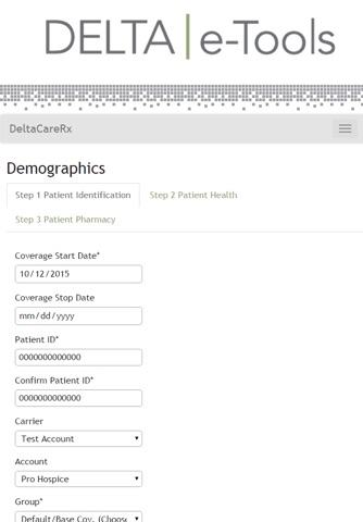 Delta Care Rx e-Tools screenshot 4