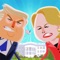 Icon Candidate Crunch: Donald Trump vs Hillary Clinton vs Bernie - Funny Election Game
