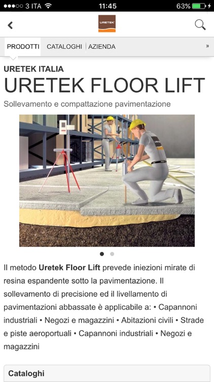 URETEK ITALIA screenshot-4