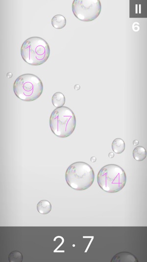 Bubble Stream - Math Edition