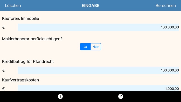 Immobilienkauf Rechner screenshot-3