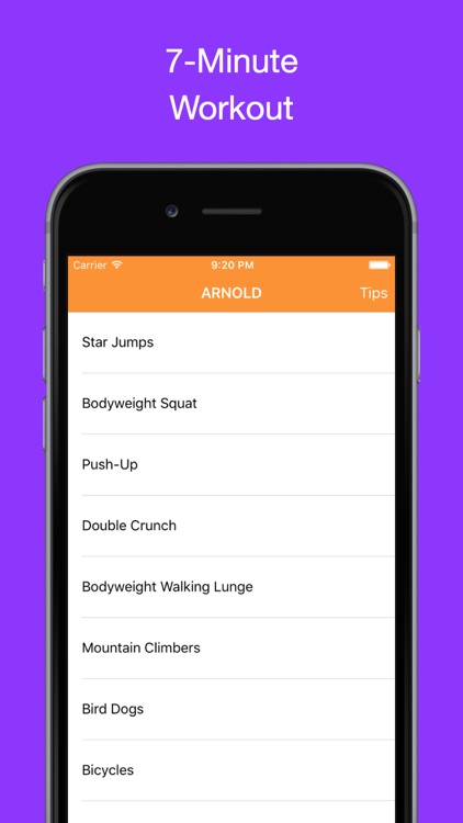 Arnold - free efficient workouts for fitness, yoga, cardio exercises