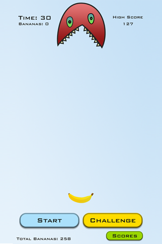 Tap Fast - Feed a Cute & Funny Little Monster with Bananas by Tapping screenshot 2