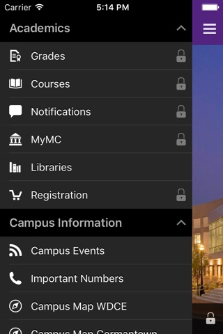 Montgomery College mobile screenshot 2