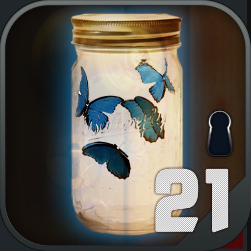 Room escape : blue butterfly 21 icon