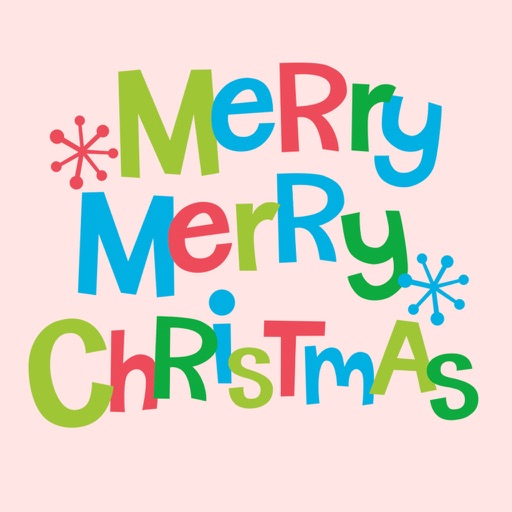 Holiday Lettering Sticker Pack iOS App