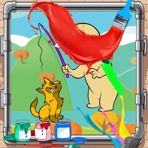 Paint Fors Kids Game Casper Version iOS App