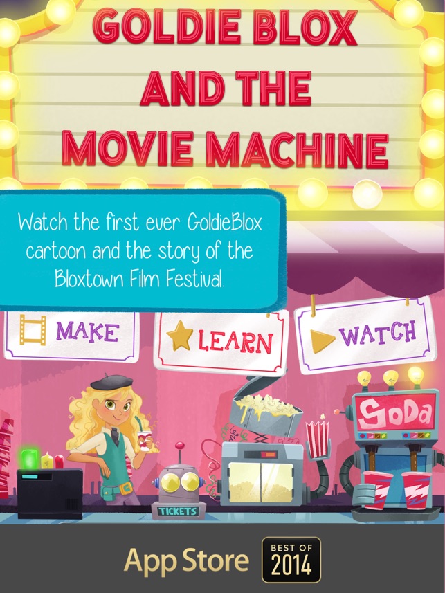 goldieblox movie machine