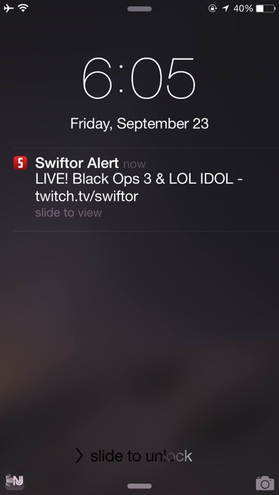 How to cancel & delete Swiftor Alert from iphone & ipad 1