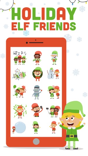 Holiday Elf Friends(圖1)-速報App