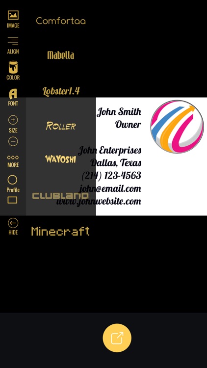 Business Card Producer