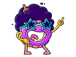 The smoothest velvet in the history of all Donut Time, Donut Velvet Jones is here to entertain and deliver your message of love