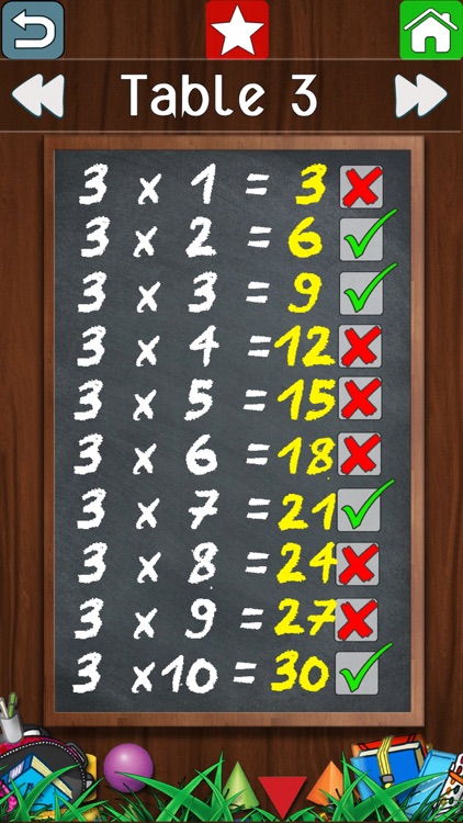 Multiplication Table Game 2.0 screenshot-4
