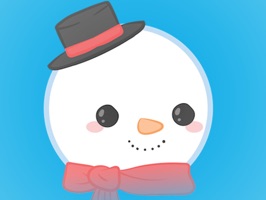 Winter Snowman Stickers