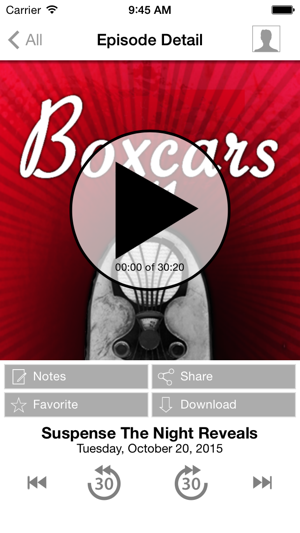 Boxcars711- Old Time Radio App(圖3)-速報App