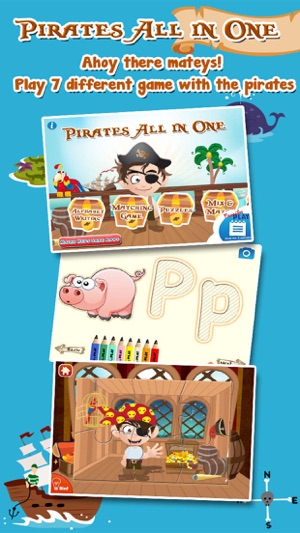 Pirates All in One Preschool Games(圖1)-速報App