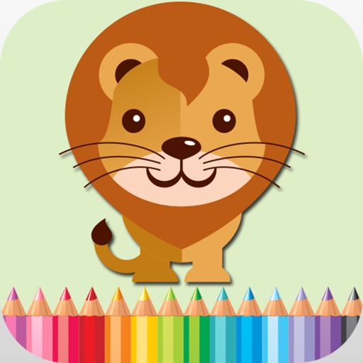 Animals Coloring Book Icon