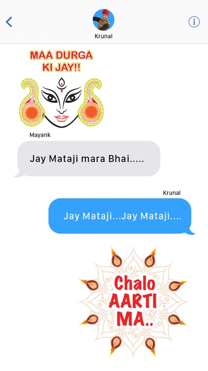 Navratri Stickers