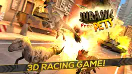 Game screenshot Jurassic Pets . Hungry Dinosaur Animal Racing Game For Kids Free mod apk