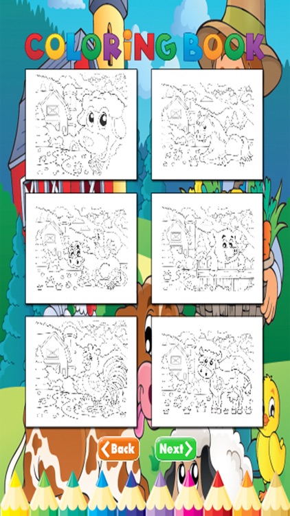 Animal Farm Coloring Book - for Kids screenshot-3