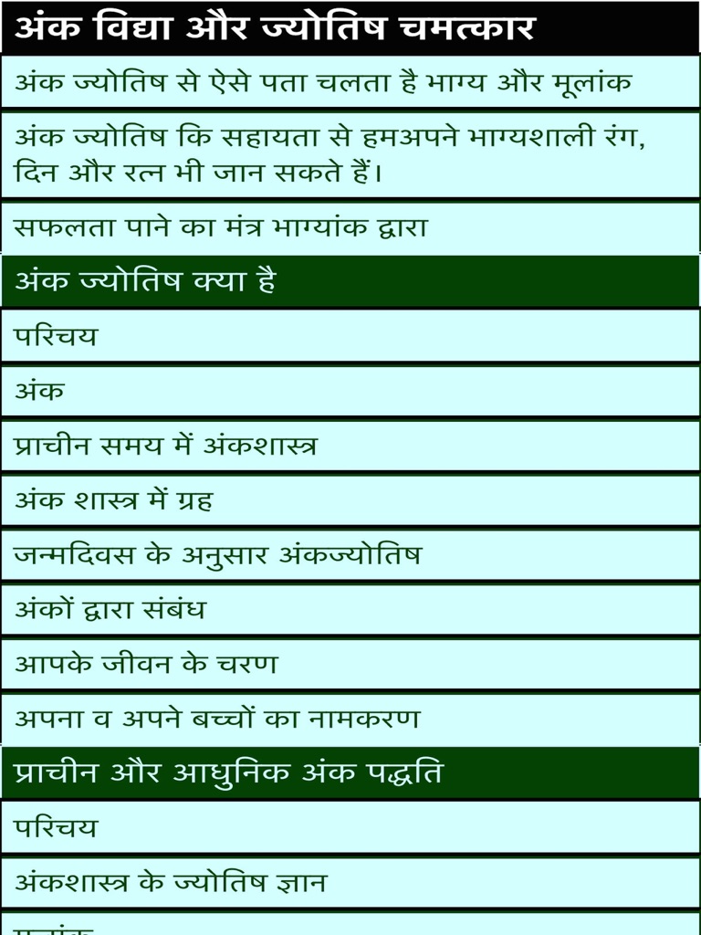 【图】numerology (ank jyotishi)(截图3)