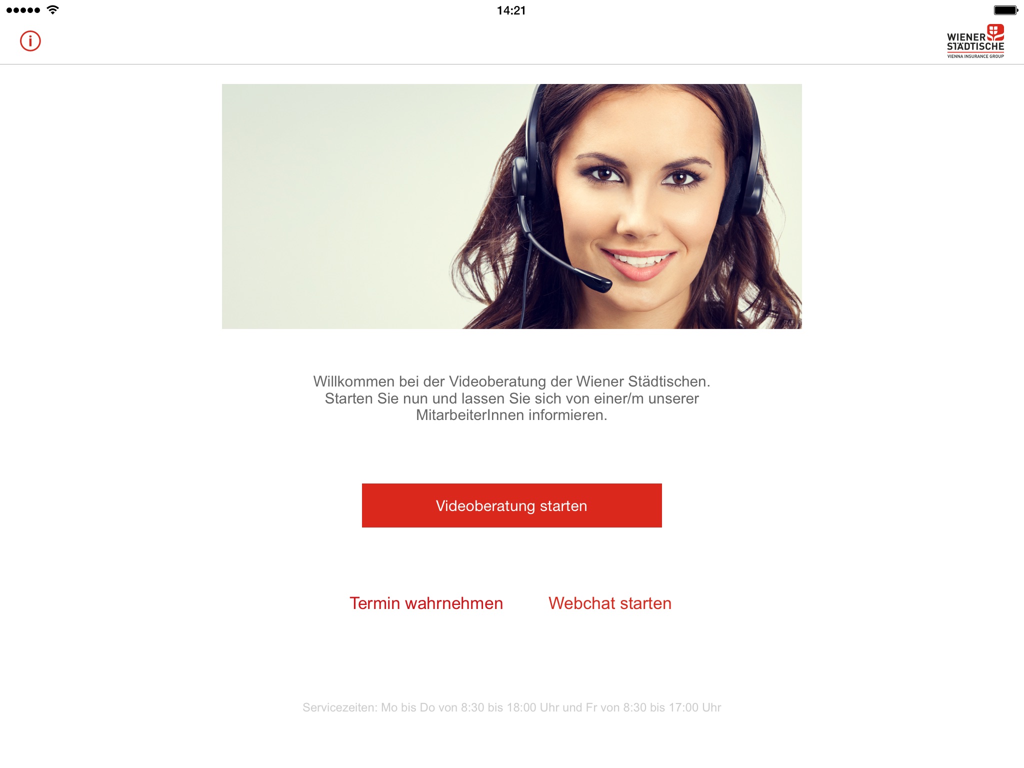 Wiener Städtische Videoberatung screenshot 3