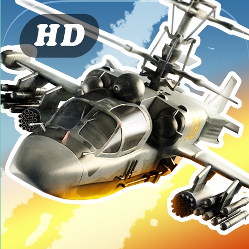 CHAOS Combat Copters HD -­ #1 Multiplayer Helicopter Simulator 3D iOS App