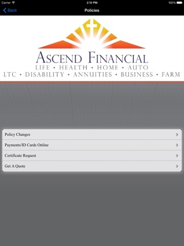 Ascend Financial HD screenshot 2