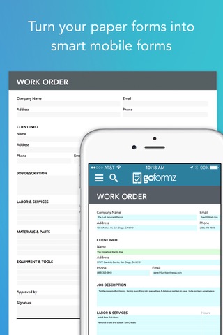 GoFormz Mobile Forms & Reports screenshot 2