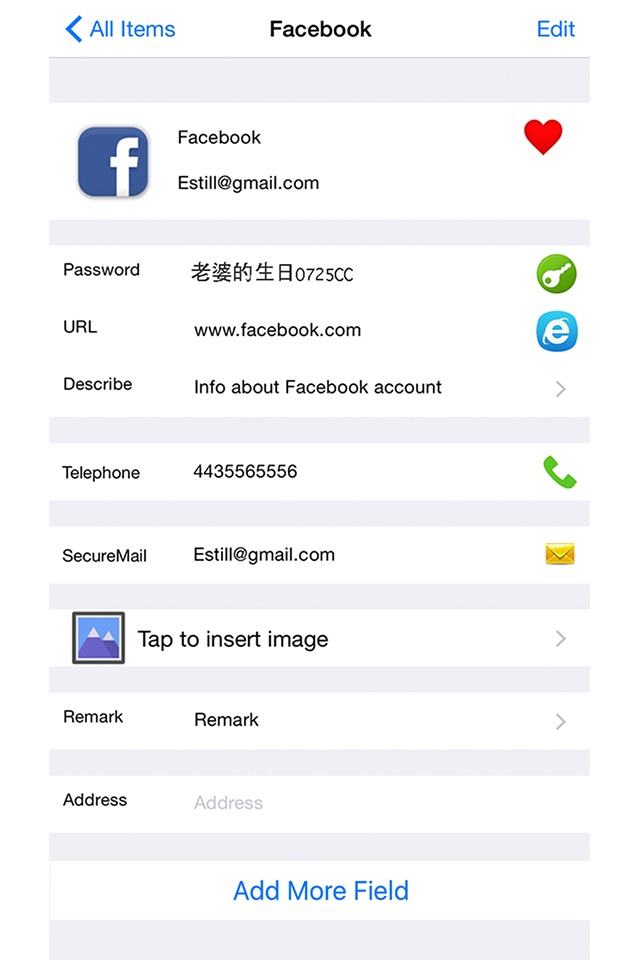 Password Manager Pro Keep passcode.s safe & lock private account.s screenshot 3
