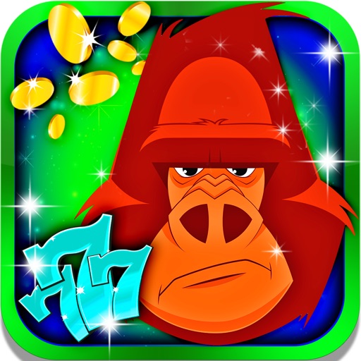 Wild Gorilla Monkey Kong Slots: Start your winning journey and build a gold coin empire Icon