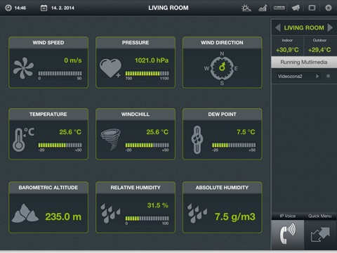 iNELS Home Control for iPad screenshot 4