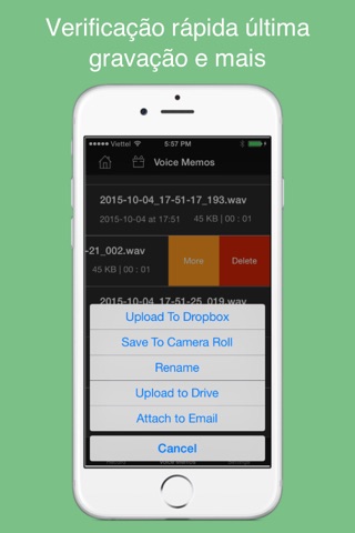 Voice Recorder (PRO) - voice memo, playback, share screenshot 2