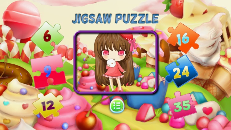 jigsaw anime puzzle learning game for kid 4 yr old