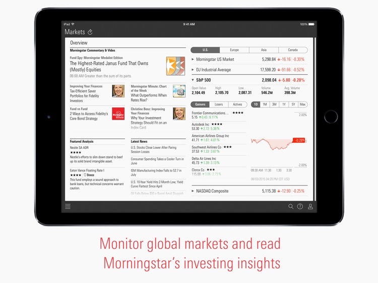 Morningstar for iPad