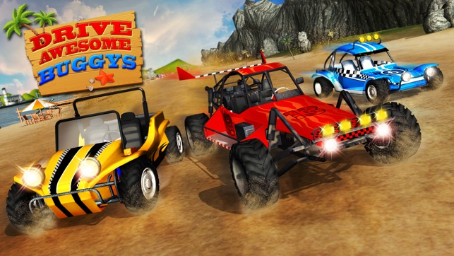 Buggy Stunts 3D: Beach Mania(圖2)-速報App