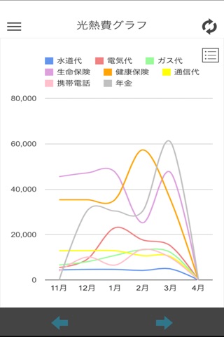 マニュアルなしで誰でも使える簡単家計簿 for mobile screenshot 4