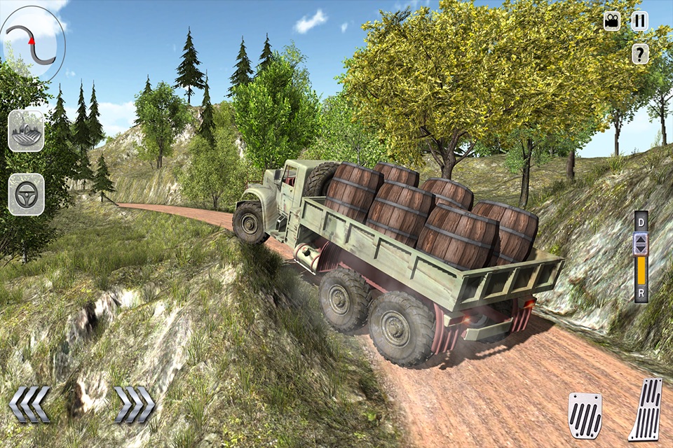 Offroad Cargo Truck Hill Drive screenshot 2