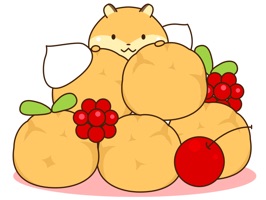 This sweet-loving, slightly chubby little hamster is "Petit Ham"