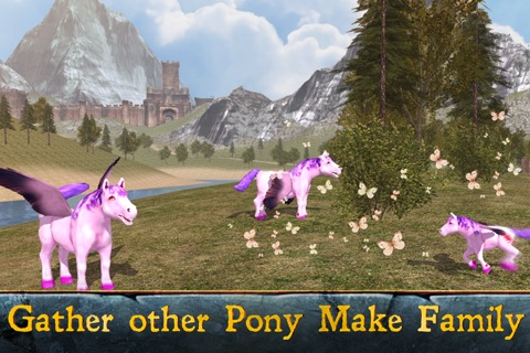 Flying Pony: Small Horse Simulator 3D Full screenshot 3