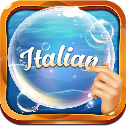 Italian Bubble Bath : The Italian Vocabulary Game (Full Version) iOS App