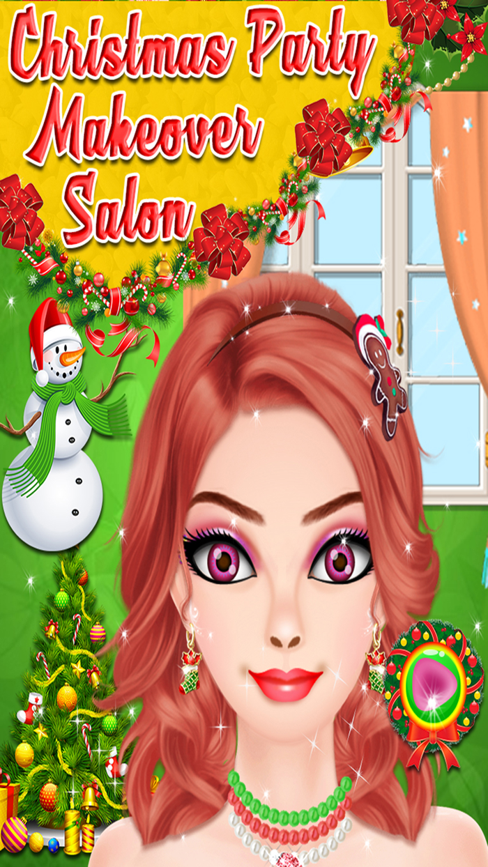 Christmas Party Makeover Salon - girls games