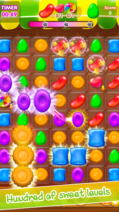 How to cancel & delete Crafty Jelly Gem: Match3 Candy from iphone & ipad 1